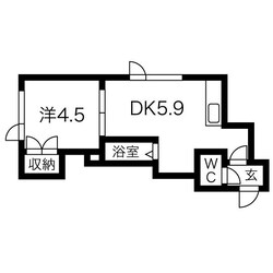 元町駅 徒歩10分 3階の物件間取画像